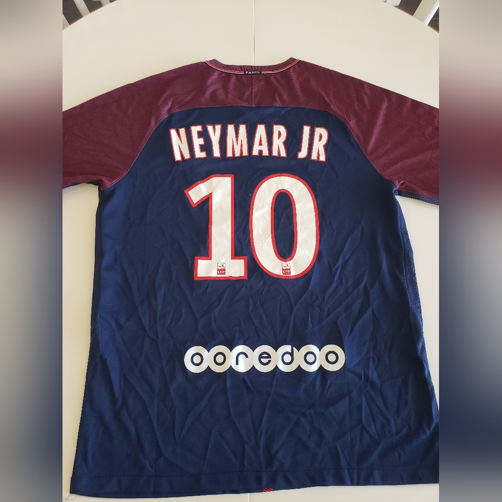 Nike PSG Paris Saint Germain France Men XL Neymar Jr Authentic Soccer Futb